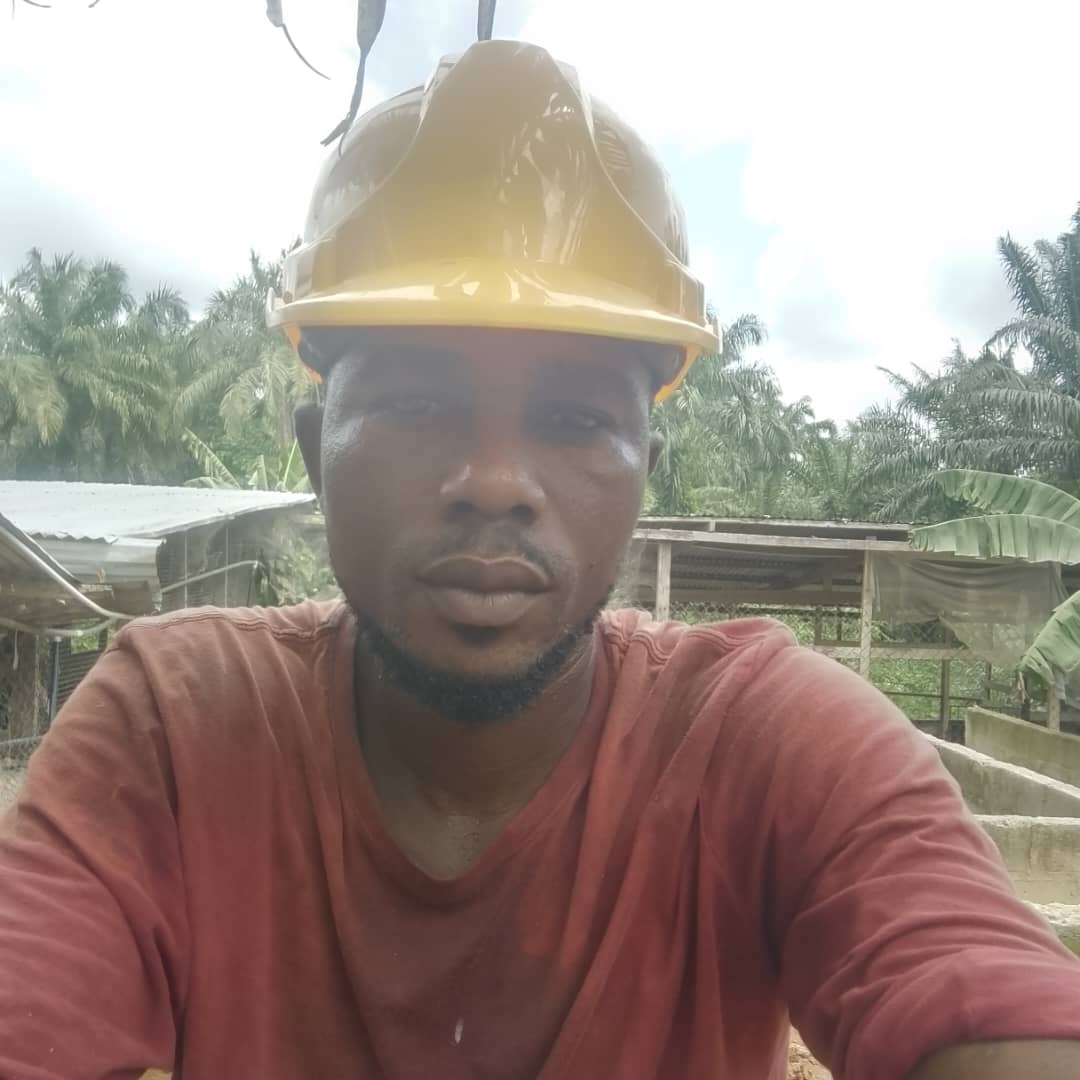 Team member at a work site