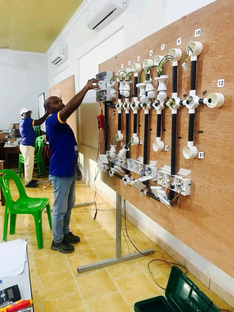 Electrical installation training and equipment
